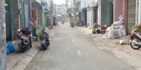 Nhà (3.6*16m/2 lầu/ST) mặt tiền đường Lương Ngọc Quyến P13 Q8