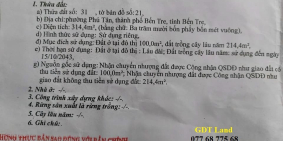 Bán Nhà Mặt Tiền Đại Lộ Đồng Khởi- Tp Bến Tre
