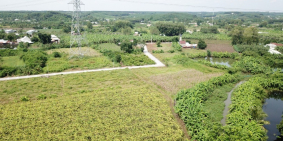 Đất sào Vĩnh Tân dt:2037m2(100m thổ cư) giá:709tr