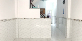 Cho thuê nhà 3 lầu gần MT  đường Hưng Phú P10 Quận 8 - 12Tr/tháng