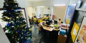 Cho thuê villa đẹp khu K300, F12, TB, 10×17, hầm trệt lầu, 40 triệu/ th