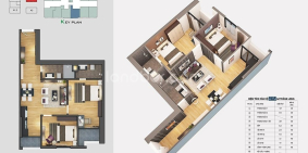 Em cần bán gấp căn 69m2, tổng giá 1.1 tỷ, tầng trung, mặt đường 32, Hoài Đức