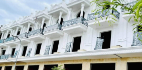 Nhà phố 1 trệt 3 lầu mặt tiền Hà Huy Giáp ngã 4 ga giá ưu đãi Thanh toán chỉ 10%