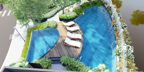 Nhà phố liền kề ngay trung tâm q.2, khu compound có hồ bơi,sổ hồng chính chủ