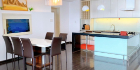 Căn 2PN Hoàng Anh Giai Lai , quận 8 115m2 - Đầy đủ nội thất