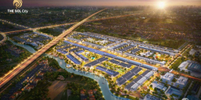 những suất nội bộ The Sol City Lô khu D mặt tiền đường