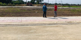 cần bán nền đất full thổ cư,sổ riêng từng nền