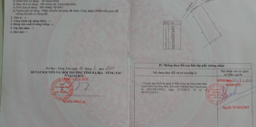 4 sào 350m2 đất 2 mặt tiền cách biển 3km, 700m2 thổ cư tại đất đỏ cần bán.