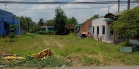 Bể nợ cần bán gấp đất gần nhà máy nước Hòa Khánh, Diện tích: 5x25m2, Giá: 630TR