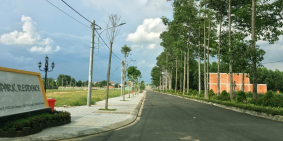 Lô góc 2 mặt tiền đường 30m dự án KDC Song Phương,Phước Thái giá 2.7 tỷ full thổ