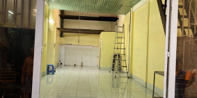 Nhà cho thuê, chợ Bà Hoa có gác lửng làm kinh doanh, kho, sản xuất may mặc