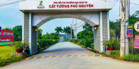 Nhà 1 trệt 1 lầu Ngã Ba Mỹ Hạnh Giáp Hóc Môn