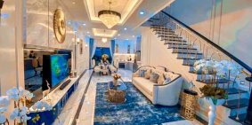 Villa Hồ Bơi đường Nguyễn Trung Trực chỉ 3.5 tỷ xây thô 4T hoàn thiện mặt ngoài