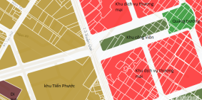 đất nền dự án khu nhà ở Long Trường của công ty Tiến Phước