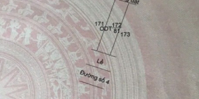 Bán 2 lô đất LK MT đường số 4, KP 1, TT Đông Thành, Đức Huệ, Long An