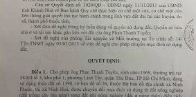 Bán đất thổ cư 650m2 Thôn Ninh Tịnh Xã Ninh Phước TỈnh Khánh Hòa. Sổ hồng chính