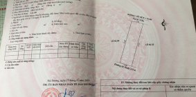 Bán đất mặt phố Hồng Châu, TP Hải Dương, 98m2, mt 5m, giá tốt, vị trí đẹp