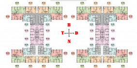 Bán gấp CHCC 6Th Element ( 2609 và 2610 ) liền nhau – 109m2 và 83m2.