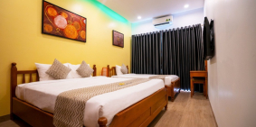 Nhà 3 tầng mặt tiền view công viên PHÙ HỢP kinh doanh homestay Hội An