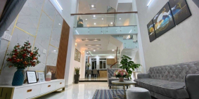 Nhà lien kế quận 12 ngay Thạnh Xuân 43, cách đường Hà Huy Giáp 50m.