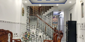 Nhà 1lầu/2pn hẻm 3m số 227 Liên Tỉnh 5 Phường 5 Quận 8