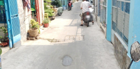 Bán nhà lầu hẻm oto đường Bùi Minh Trực Phường 5 Quận 8 _ 2.8 x 14m/nở hậu