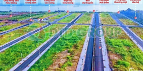 Mặt tiền Quốc Lộ 91C Khu đô thị Mái dầm, Thích hợp đầu tư và định cư