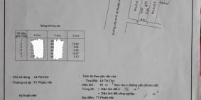 Thửa đất 3 mặt tiền ngay gần sát biển tại phước hải, đất đỏ cần bán