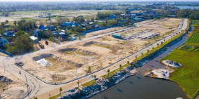 Bán đất biệt thự đẹp, ven sông Cổ Cò, sát công viên