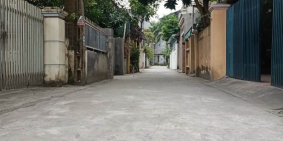 Bán đất mặt ngõ đường Nguyễn Lương Bằng, 44.8m2, mt 4.06m, 1.25 tỷ, ngõ to