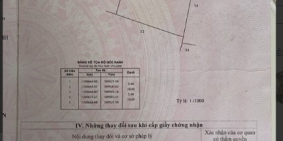 Đất thổ cư (5m x 20m)  giá 1.4 tỷ, sổ hồng riêng, sang tên công chứng ngay.