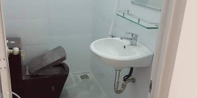 Cho thuê nhà mới xây MT đường Hồ Thị Kỷ, p1, q10. DT: 48m2.4 lầu. Giá: 48tr/th