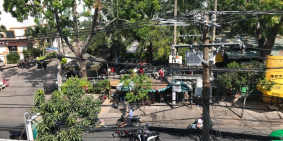 Cho thuê nhà đường Lê Văn Lương gần lottemart.DT: 7x16m,2 lầu.Giá:50tr