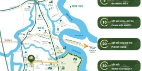 Nhà phố ven sông cao cấp khu Nam Sài Gòn