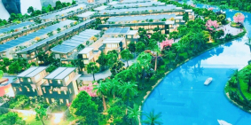 Nhà phố xây sẵn 1 trêt 2 lầu ngay cạnh Nhà Bè