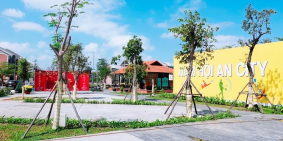 Nhà 3 tầng ven sông chân cầu Cửa Đại có bến du thuyền