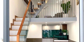 Nhà MT. Sổ Hồng Riêng. Gần Chợ BC - Trung tâm hành chính. DT 4x10.5. Giá 624tr