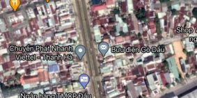 Đất có nhà sẵn nằm ngay trung tâm thị trấn gò dầu