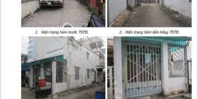 Nhà Cấp 4 có 2 Mặt Tiền hẻm xe hơi tại Quận Bình Tân