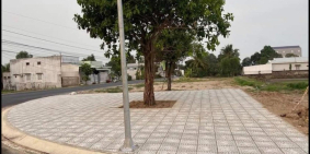 ra gấp nền 5x20, chính chủ ,3 mặt tiền , lộ giới 26m, gần khu nghỉ dưỡng biển