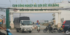 Đất nền Long An giáp Bình chánh Đối diện KCN Hải Sơn Ngay MT TL 10 giá 17tr/m2