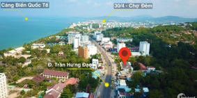 Bán mảnh đất 3755m trung tâm du lịch mặt đường Trần Hưng Đạo Thành Phố Phú Quốc