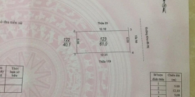 Bán đất đường Hoàng Quốc Việt, TP HD 61m2, mt 5m, đường to thông, giá cực tốt