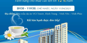 bán chung cư cao cấp VCI TOWER 25 tầng ở trung tâm vĩnh yên