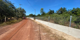 bán lô đất vườn có sẵn 100m2 thổ cư đường 8m tận đất