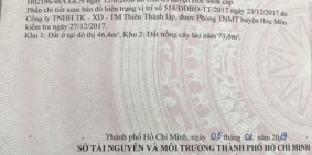 Đất Hóc Môn giá rẻ như cho: 120m² giá chỉ 2.7 tỷ