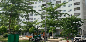 Căn hộ 73m2 -tầng 4 (2PN,2WC, 1PK dài rộng thoáng gió thoáng mát cả 2 mặt