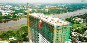 Căn 2pn 52m2 view sông sg trung tâm thuận an LK Q12 giá 1tỷ280 trả trước 450tr