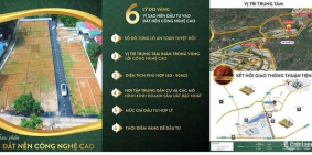 SỞ HỮU NGAY LÔ ĐẤT NỀN TÂN XÃ CỰC HOT - KHU CÔNG NGHỆ CAO HÒA LẠC GIÁ CHỈ TỪ 1XX