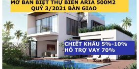 Villa Biển Aria Vũng Tàu, 480m2, Hồ Bơi Riêng, Giá 18 tỷ, Chiết khấu 5%, Quý 3/2